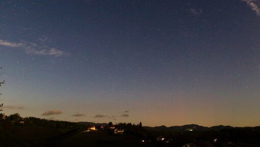 Severni sij 15. aprila 2025, foto: Simon Krulec.