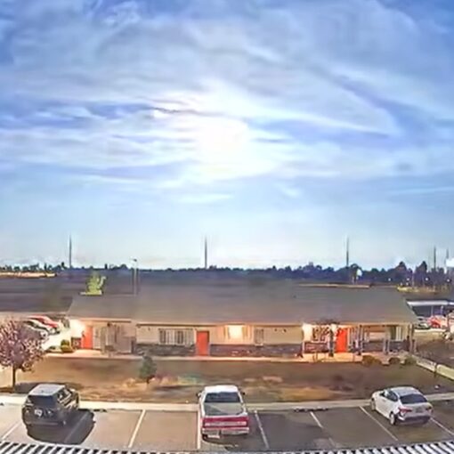 Meteor over US Northwerst